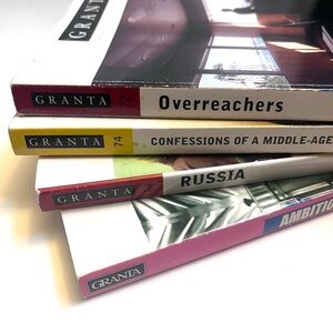 Granta : New Writing Book Collection: 58, 64, 72, 74 . 1,000+ pages